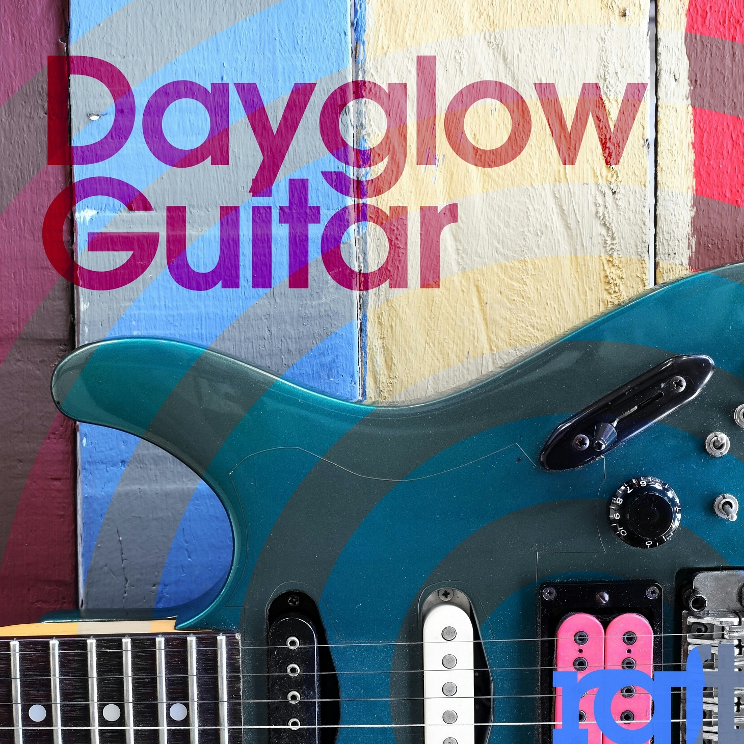 RFT103 Dayglow Guitar